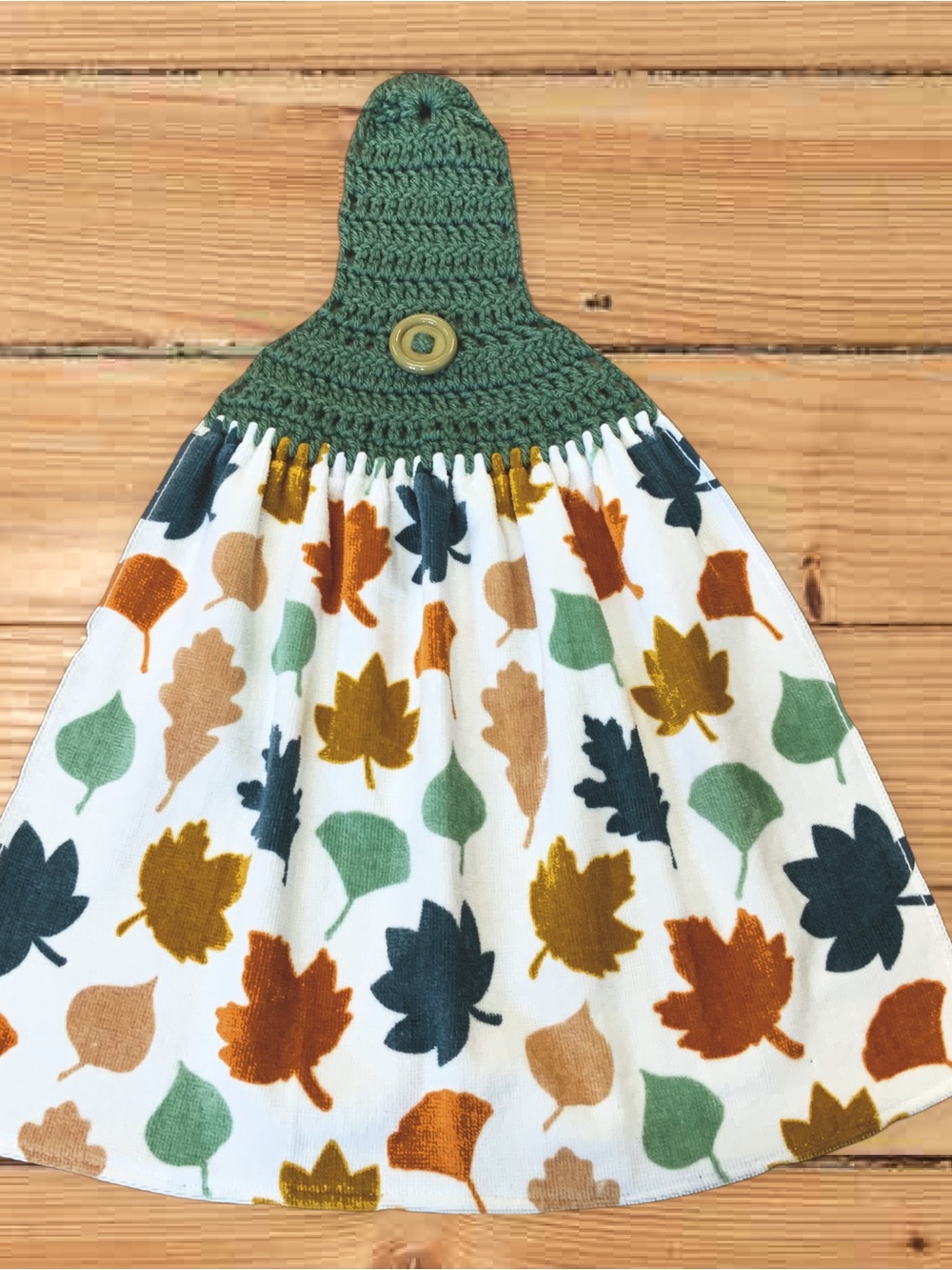 Autumn Leaf Hanging Towel